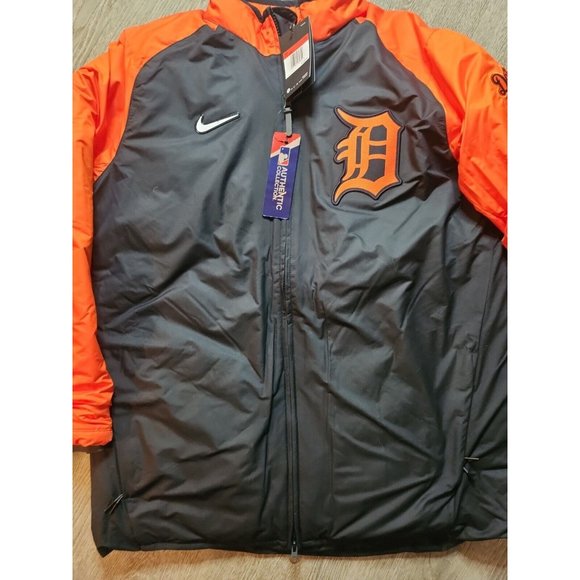 NWT Nike Baseball MLB Detroit Tigers Dri-Fit Full-Zip Jacket Men’s Size L $200 - Picture 5 of 6